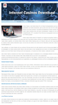 Mobile Screenshot of internet-casinos-download.info